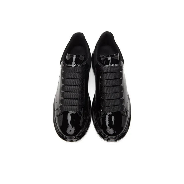 Alexander McQueen Oversized Black Patent