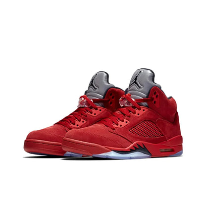 JORDAN 5 RETRO RED SUEDE