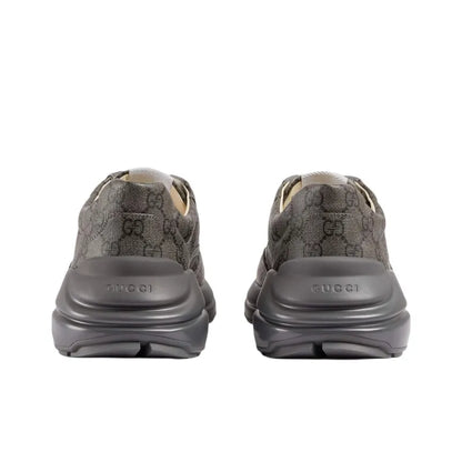 GUCCI RHYTON MONOGRAM SNEAKERS GREY