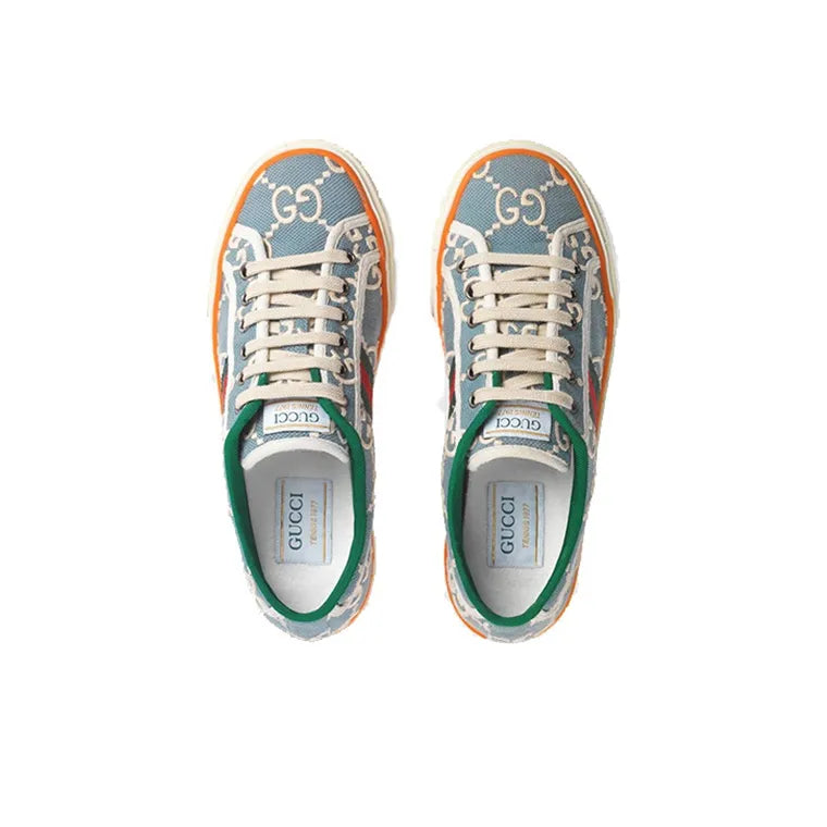 GUCCI TENNIS 1977 SNEAKERS LIGHT BLUE WOMEN'S