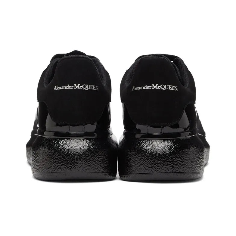 Alexander McQueen Oversized Black Patent