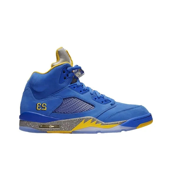 JORDAN AIR JORDAN 5 RETRO 'LANEY VARSITY ROYAL' SNEAKERS