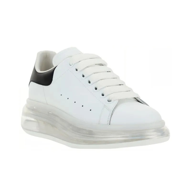 ALEXANDER MCQUEEN OVERSIZED CLEAR SOLE BLACK WOMEN'S