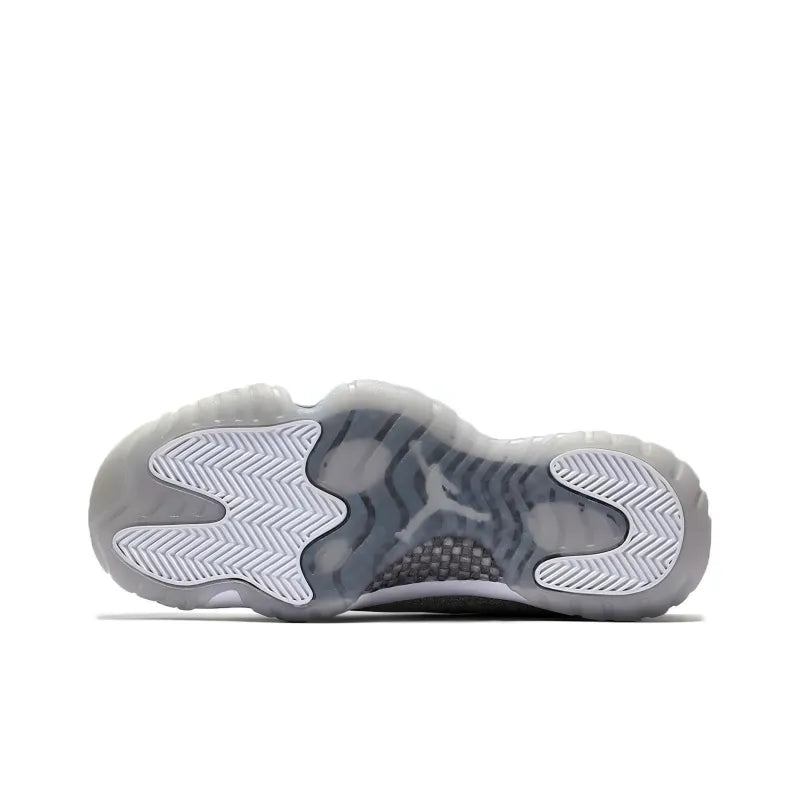 JORDAN 11 RETRO WHITE METALLIC SILVER WOMEN'S