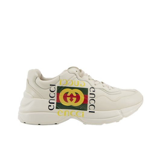 GUCCI Rhyton Leather Sneaker 'Vintage Logo'