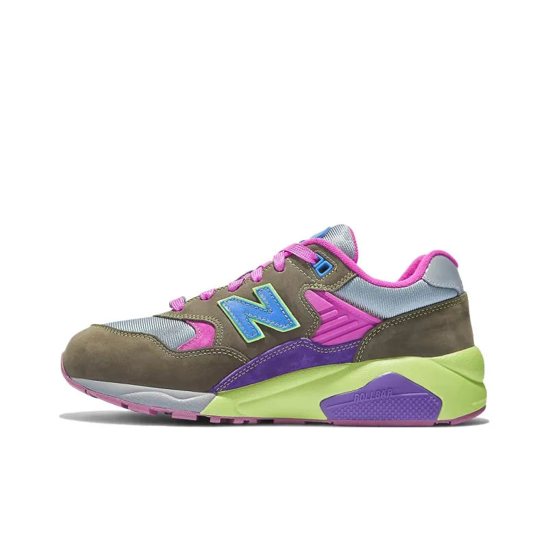 NEW BALANCE 580 STRAY RATS KHAKI PURPLE