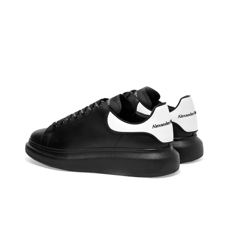 ALEXANDER MCQUEEN OVERSIZED BLACK WHITE TAB