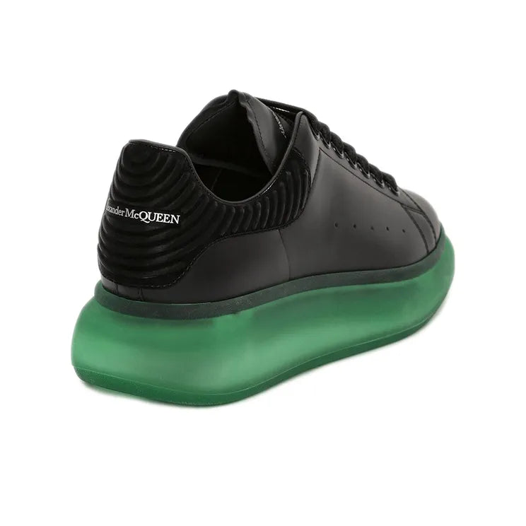 ALEXANDER MCQUEEN CASUAL SHOES MEN LOW-TOP BLACK/GREEN