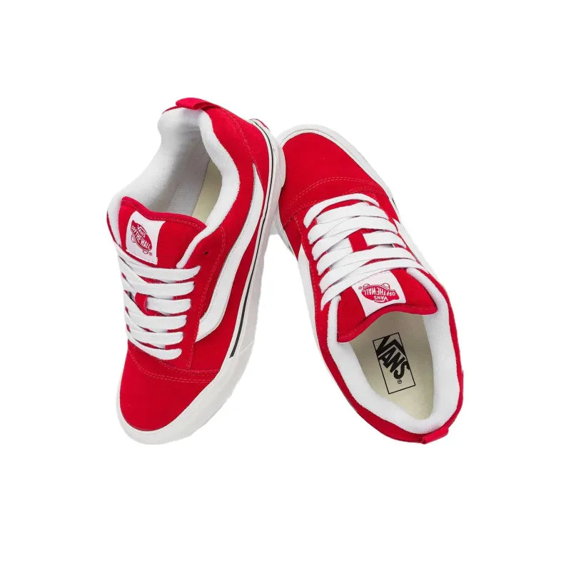 VANS KNU SKOOL LOW-TOP 'RED WHITE'