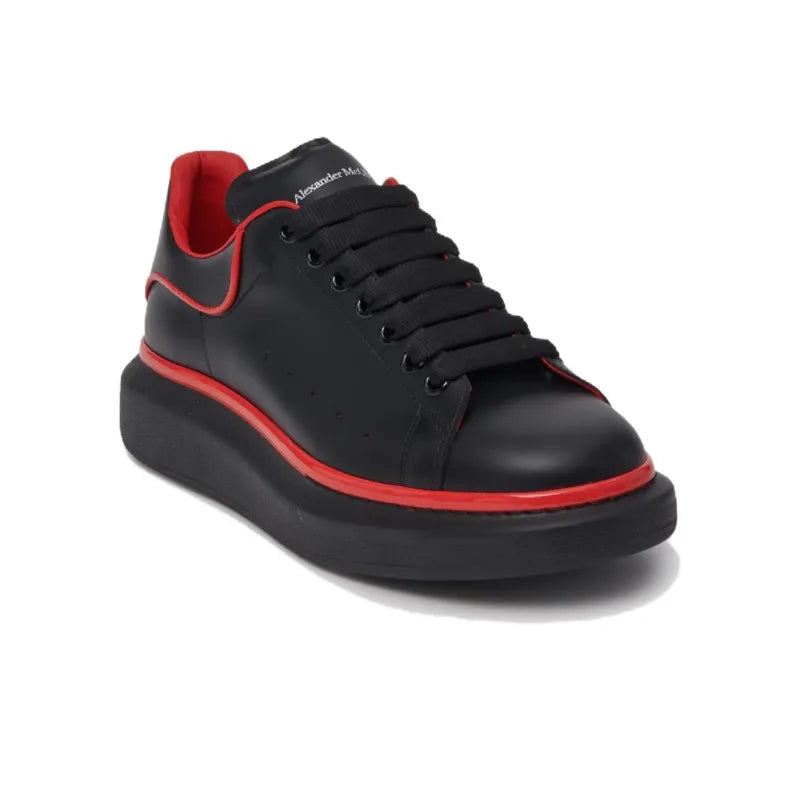 ALEXANDER MCQUEEN SKATEBOARD SHOES MEN LOW-TOP BLACK