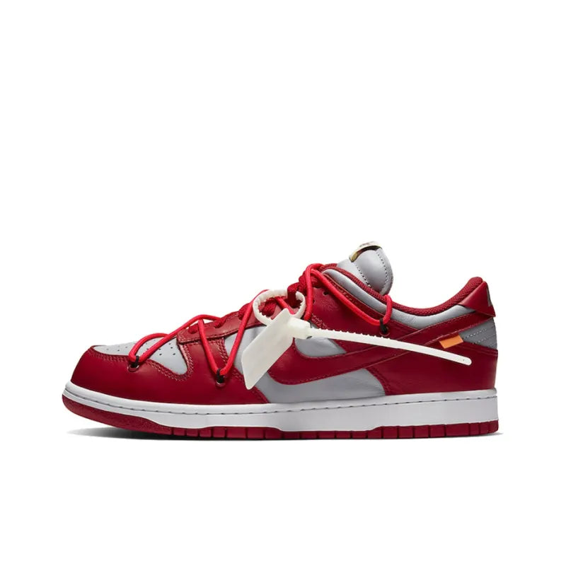 NIKE DUNK LOW OFF WHITE UNIVERSITY RED