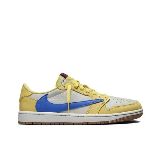 JORDAN 1 RETRO LOW OG SP TRAVIS SCOTT CANARY WOMEN'S