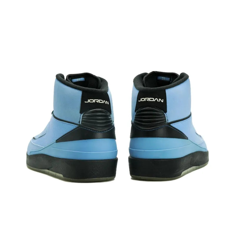 JORDAN 2 RETRO QF UNIVERSITY BLUE BLACK 2010