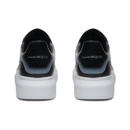 ALEXANDER MCQUEEN LARRY LEATHER SNEAKERS 'BLACK WHITE'