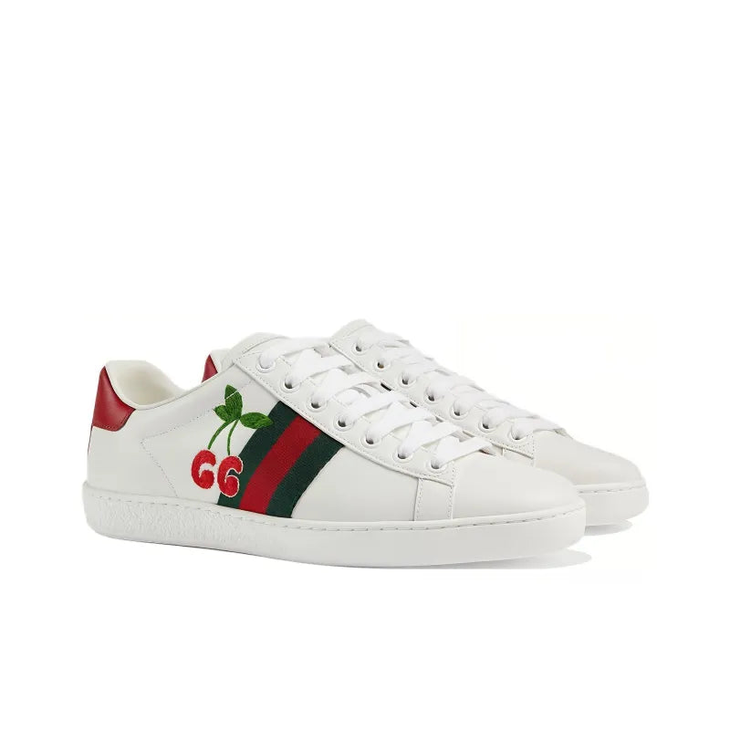 GUCCI ACE CHERRY G WOMEN'S