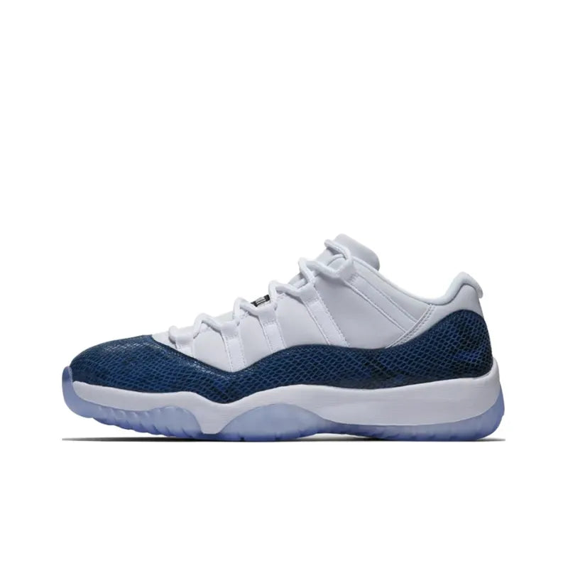 AIR JORDAN 11 RETRO LOW 'NAVY SNAKESKIN' 2019