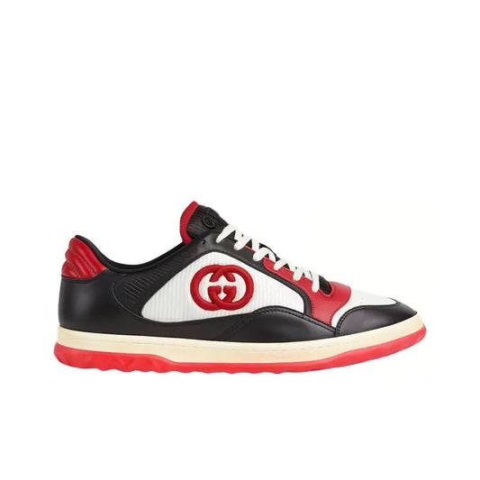 GUCCI MAC80 SNEAKER 'BLACK WHITE RED'