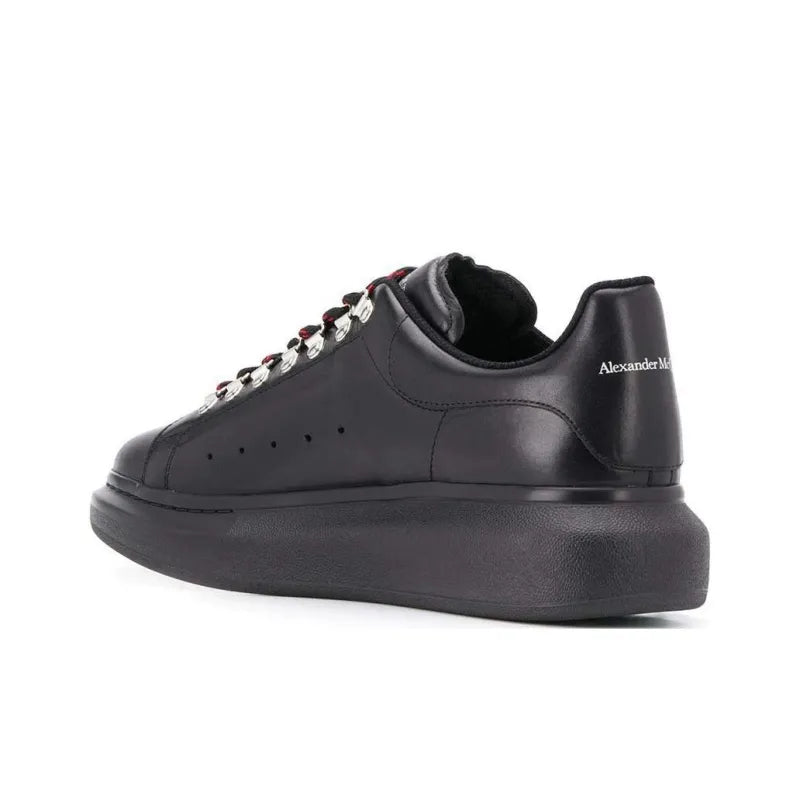 ALEXANDER MCQUEEN OVERSIZED SNEAKER WITH HOOK EYELETS 'BLACK'