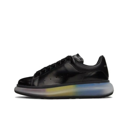 ALEXANDER MCQUEEN LARRY LEATHER SNEAKERS 'BLACK MULTI'