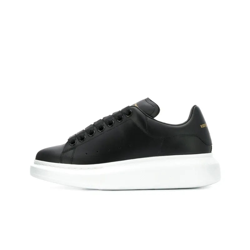 ALEXANDER MCQUEEN OVERSIZED BLACK WHITE SOLE WOMEN'S