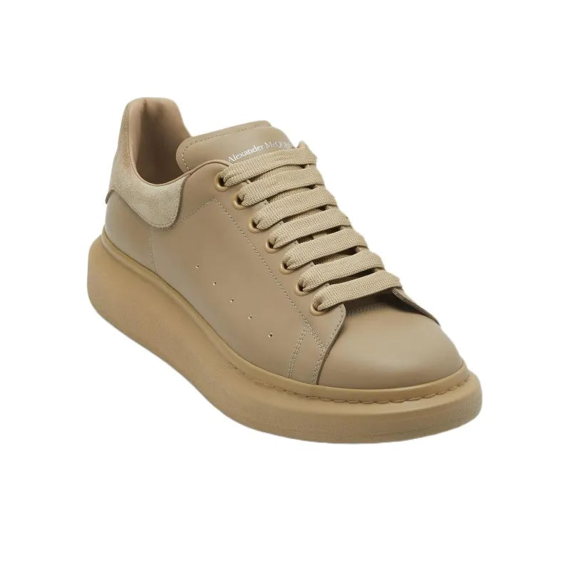 ALEXANDER MCQUEEN ROUND TOE LACE-UP SNEAKERS