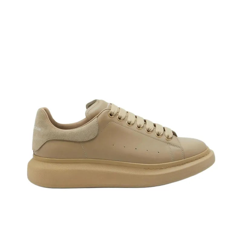 ALEXANDER MCQUEEN ROUND TOE LACE-UP SNEAKERS