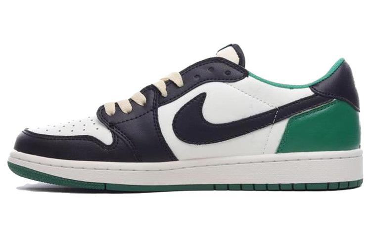 AIR JORDAN TRAVIS SCOTT X 1 LOW ‘WHITE GREEN BLACK’