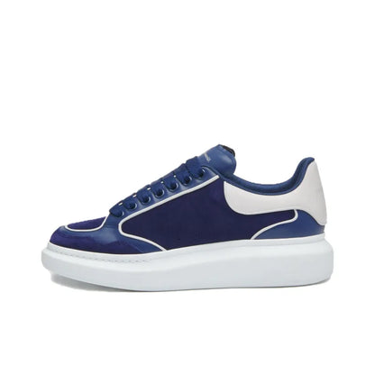 ALEXANDER MCQUEEN OVERSIZED SNEAKER LEATHER 'BLUE WHITE'