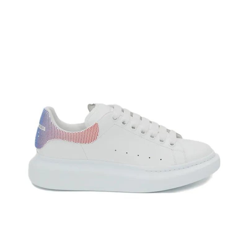 ALEXANDER MCQUEEN THICK-SOLED LOW-TOP SNEAKERS 'WHITE PINK PURPLE'