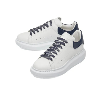 ALEXANDER MCQUEEN LACE-UP SNEAKERS WHITE