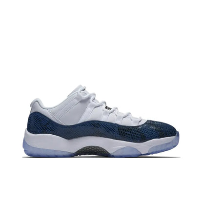 AIR JORDAN 11 RETRO LOW 'NAVY SNAKESKIN' 2019