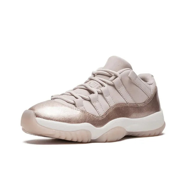 JORDAN 11 RETRO LOW ROSE GOLD WOMEN'S