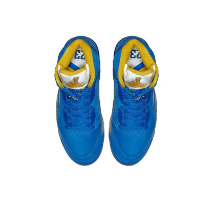 JORDAN AIR JORDAN 5 RETRO 'LANEY VARSITY ROYAL' SNEAKERS