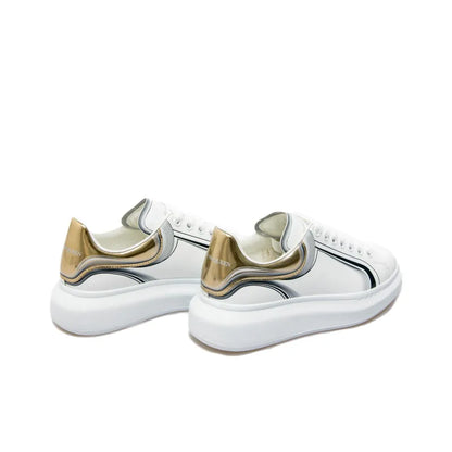 ALEXANDER MCQUEEN OVERSIZED WHITE SILVER