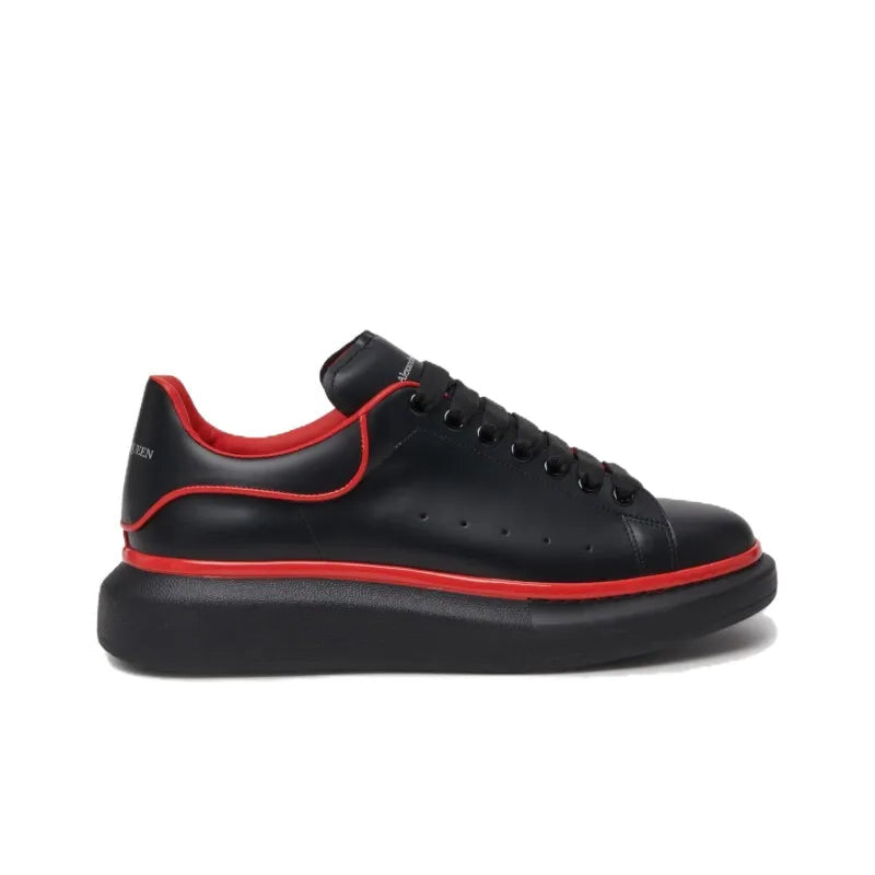 ALEXANDER MCQUEEN SKATEBOARD SHOES MEN LOW-TOP BLACK