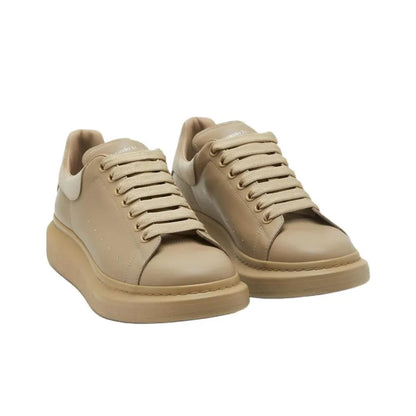 ALEXANDER MCQUEEN ROUND TOE LACE-UP SNEAKERS