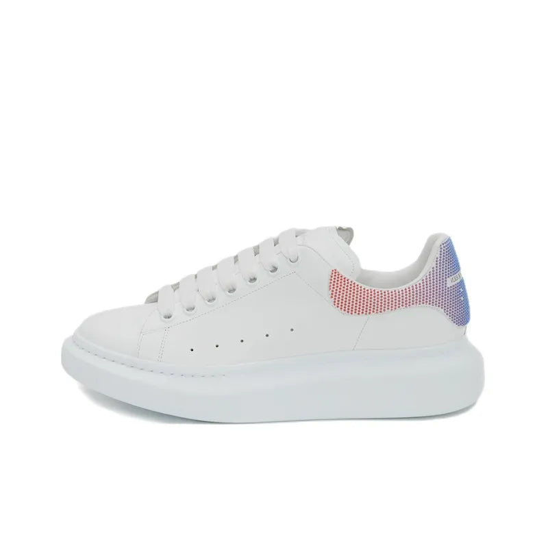 ALEXANDER MCQUEEN THICK-SOLED LOW-TOP SNEAKERS 'WHITE PINK PURPLE'