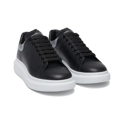 ALEXANDER MCQUEEN LARRY LEATHER SNEAKERS 'BLACK WHITE'