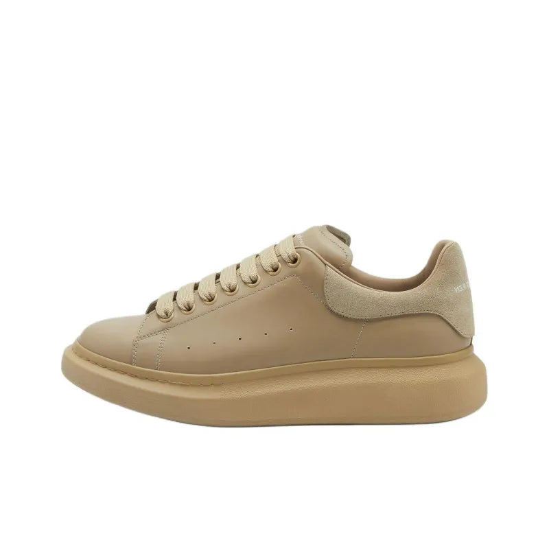 ALEXANDER MCQUEEN ROUND TOE LACE-UP SNEAKERS