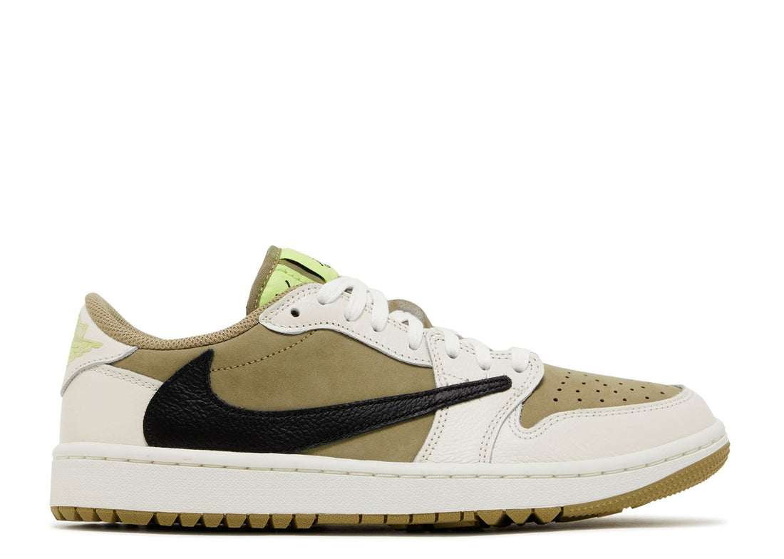 TRAVIS SCOTT X AIR JORDAN 1 LOW ‘NEUTRAL OLIVE’